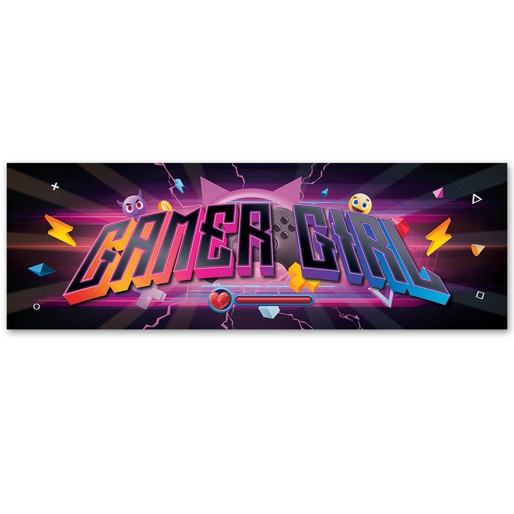 Emaga Obraz na płótnie, Napis gaming zone - 120x40